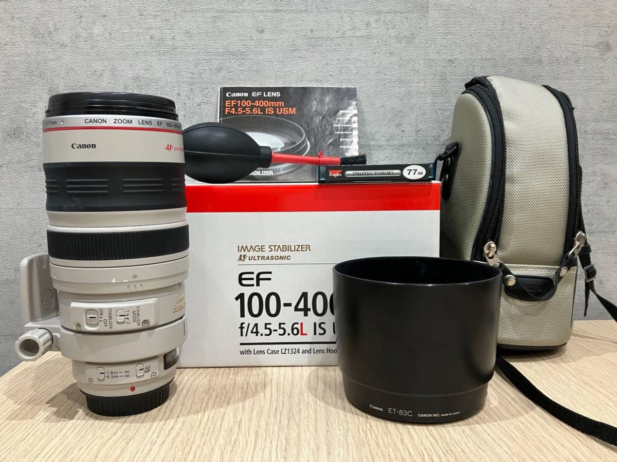 ＃1963 Canon キャノン EF100-400mm F4.5-5.6L IS Ultrasonic USM ウルトラソニック カメラレンズ 望遠ズームレンズ 現状保管品(キヤノン)｜売買されたオークション情報、yahooの商品情報をアーカイブ公開 - キヤノン