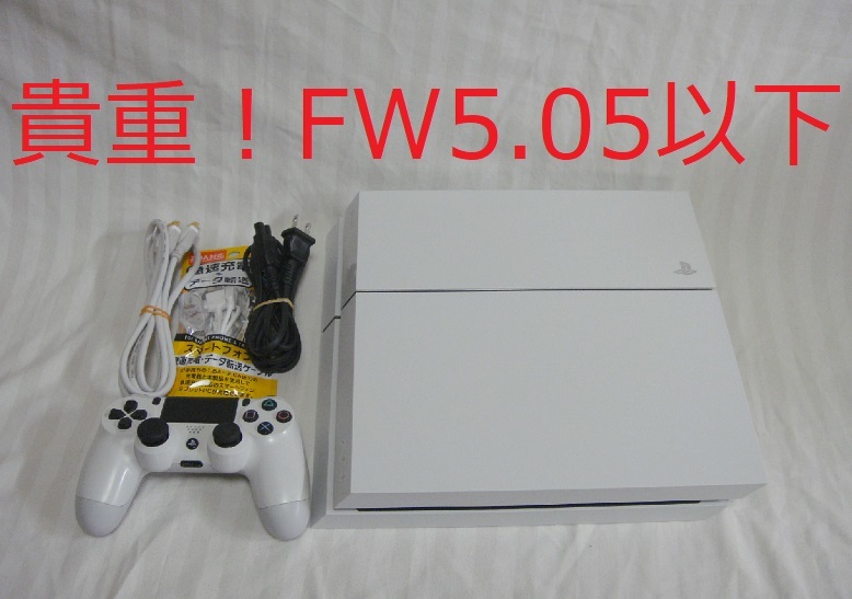 CFW導入可FW5.05以下エミュレーター●すぐ遊べるセットPS4美品●消毒済み保証あり動作確認済●CUH-1100A500GB●封印358プレイステーション4