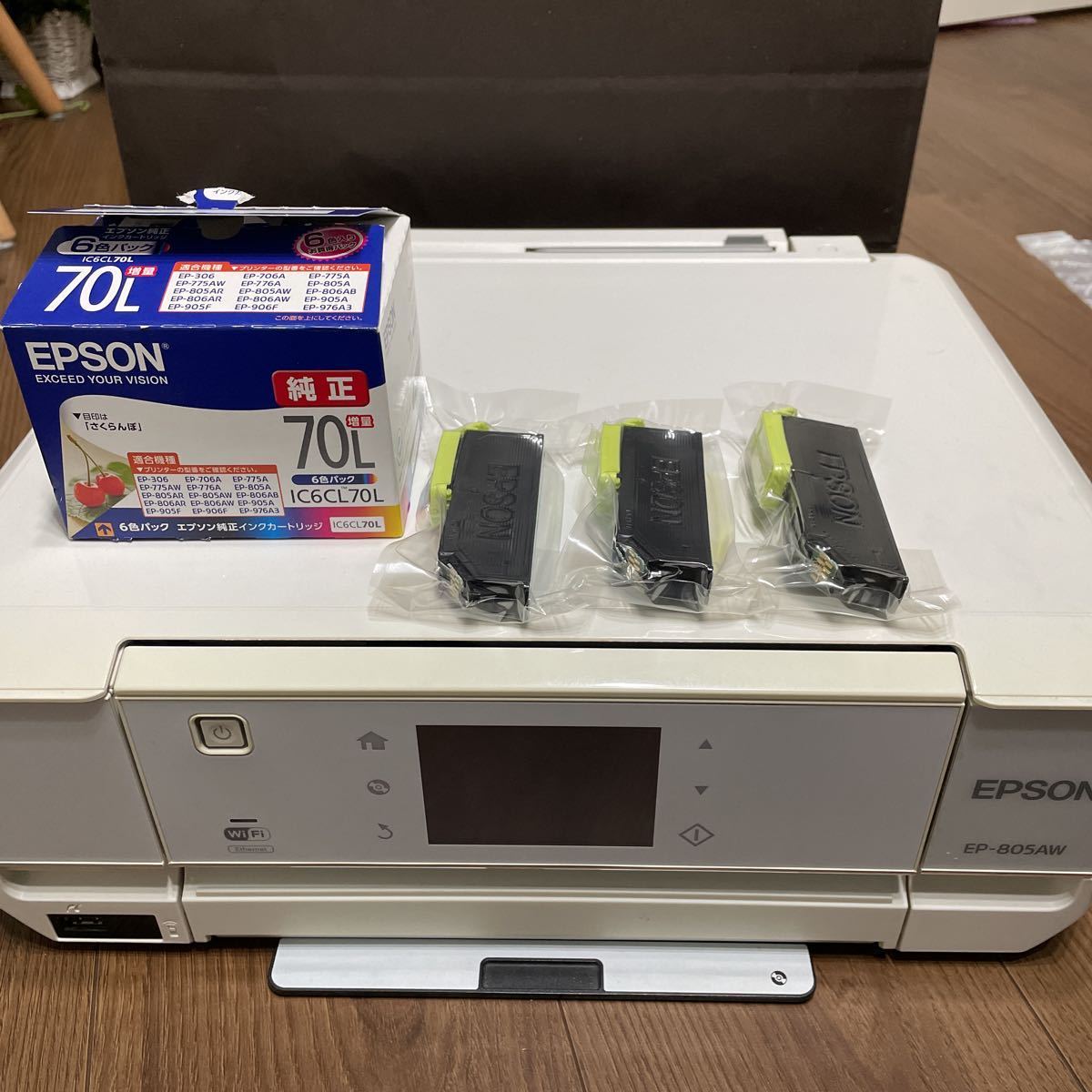 EPSON EP-805A ジャンク品 インクジェットプリンター エプソン 公式