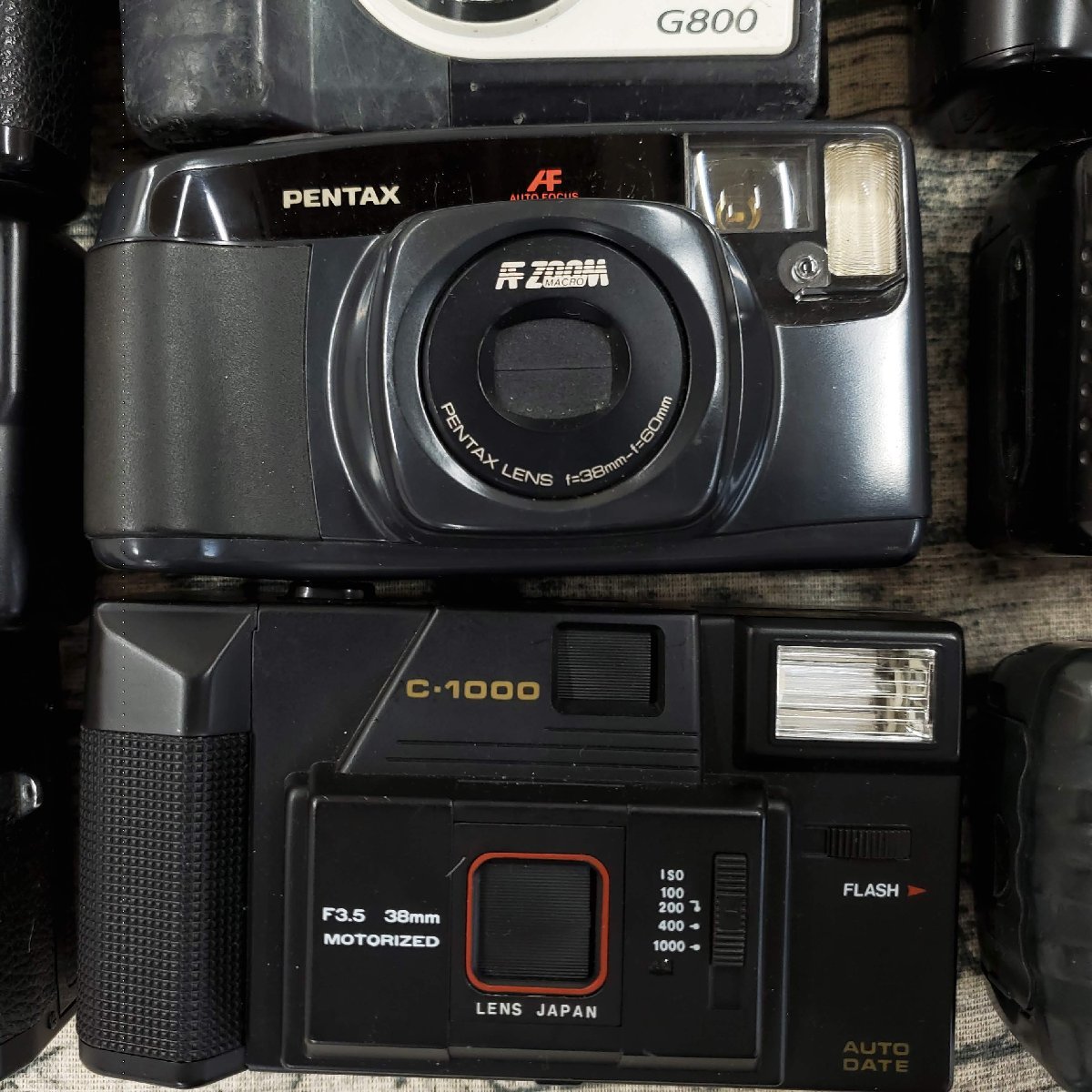 コンパクトカメラ17点まとめ◆FUJI◆FUJICA◆MINOLTA◆OLYMPUS◆PENTAX◆RICOH◆KYOCERA◆YASHICA◆KONICA MINOLTA◆TITAN #1213-3 Camera KYOCERA まとめて Medium Format ベストセラー