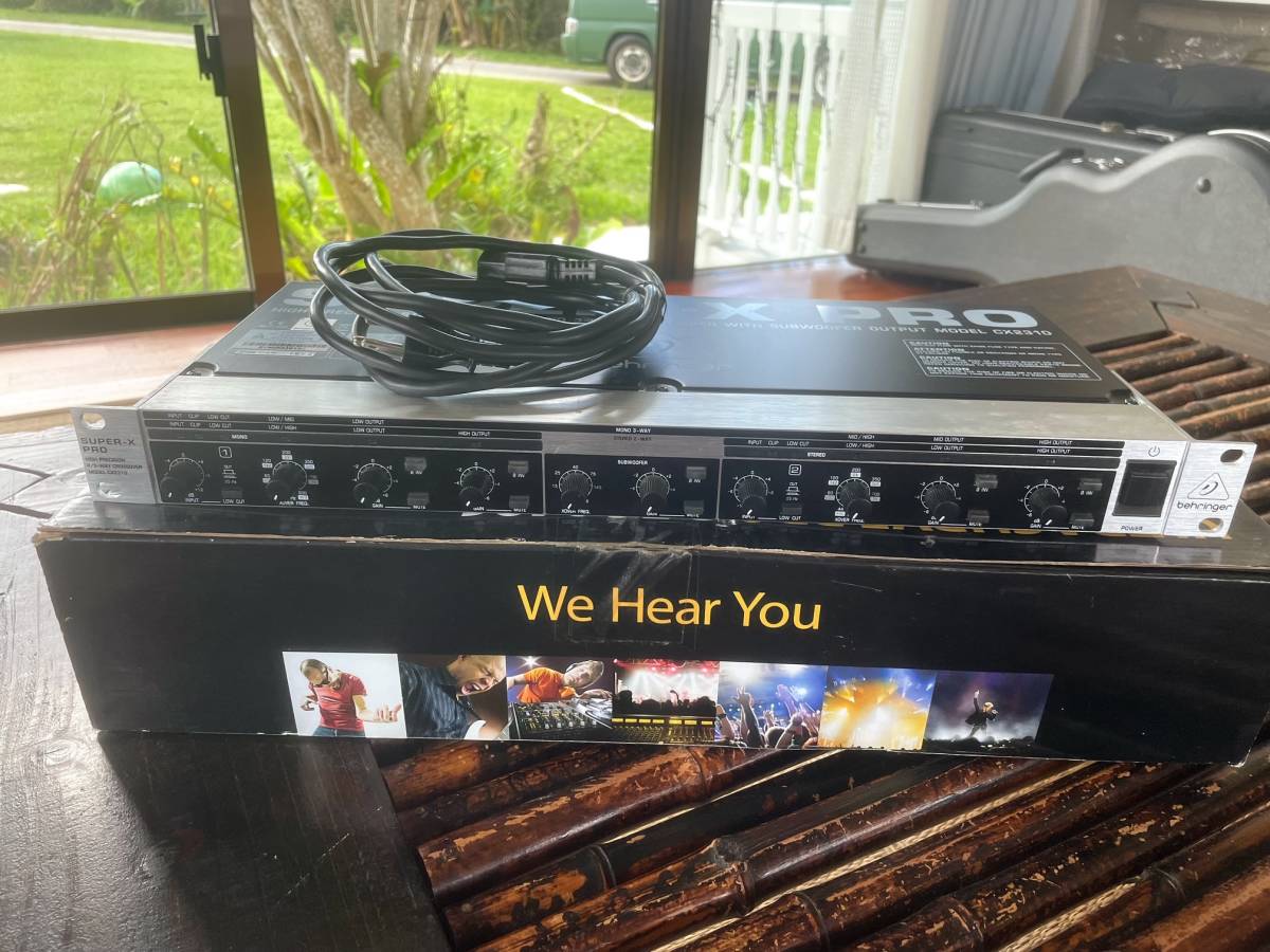 BEHRINGER CX2310 チャンネルディバイダー チャンデバ BEHRINGER