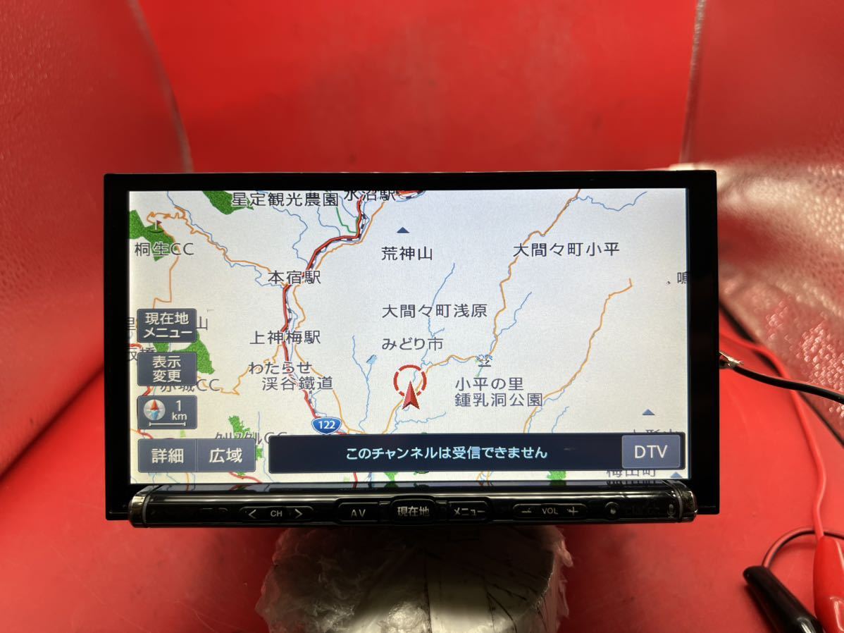 即決○//クラリオン ナビ NX715 DVD CD TV SD USB Bluetooth ipod VTR