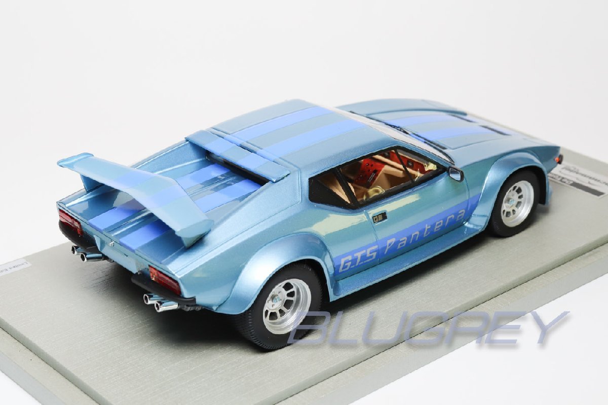 1/18 デトマソパンテーラGTSカスタム希少車 テクノモデル 1/18 デトマソ パンテーラ GT5 1982 ブルー TECNOMODEL