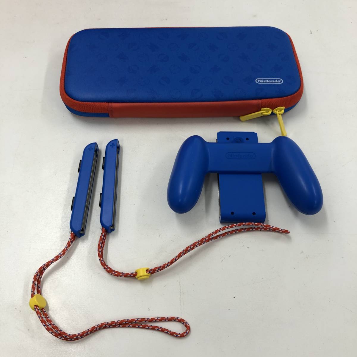 1円～】Nintendo Switch マリオ レッド×ブルー セット キャリング