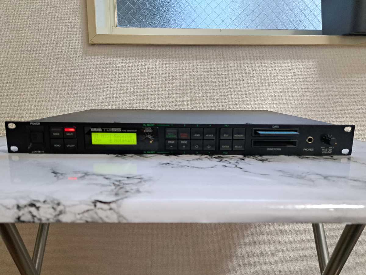 通電確認のみ】YAMAHA トーンジェネレーター TG55 音源モジュール