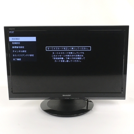 SHARP 2T-C19AD 19型 液晶テレビ AQUOS 中古 Y7077129 AQUOS SHARP