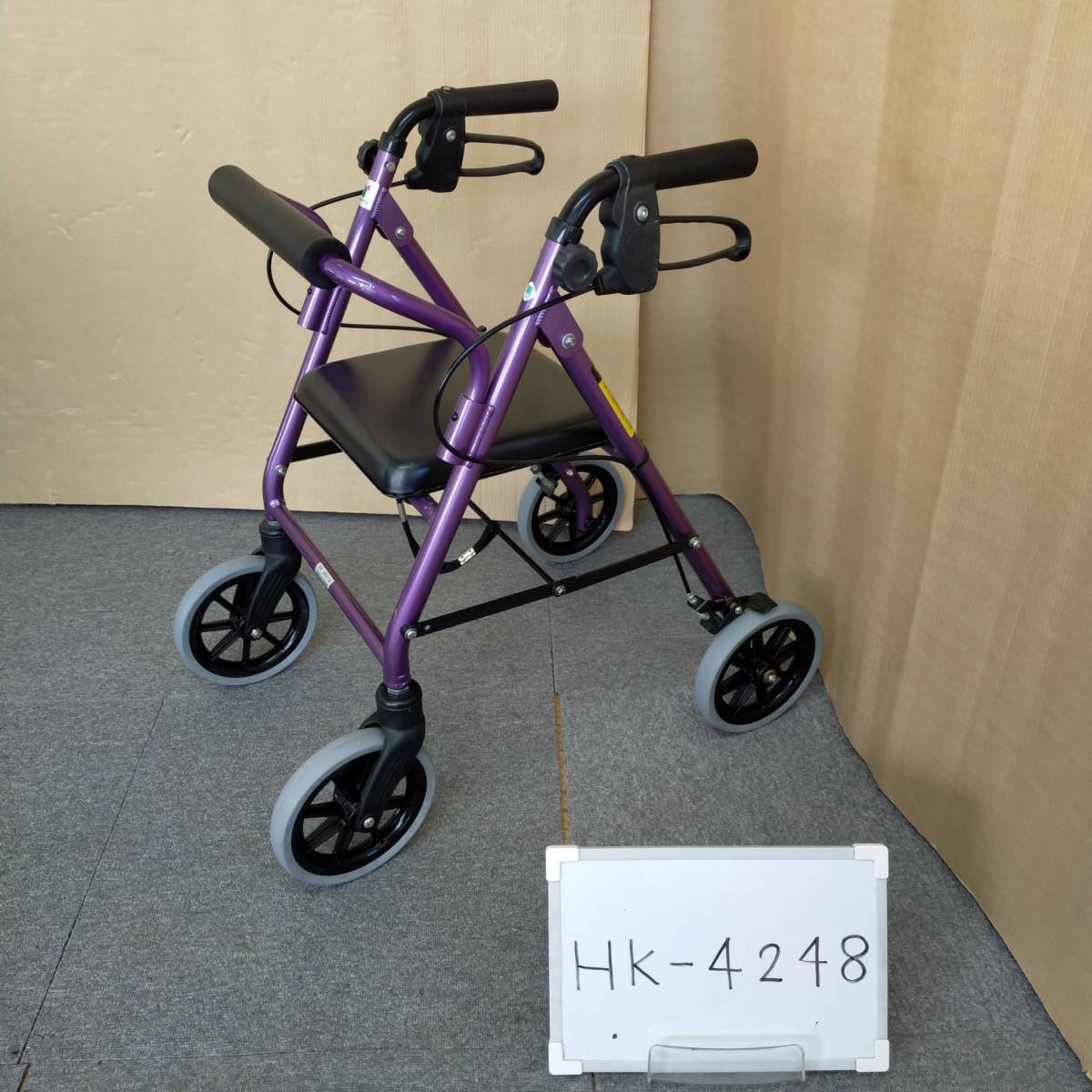 ハッピーミニ 歩行車 歩行器 竹虎ヒューマンケア バスケット 軽量 