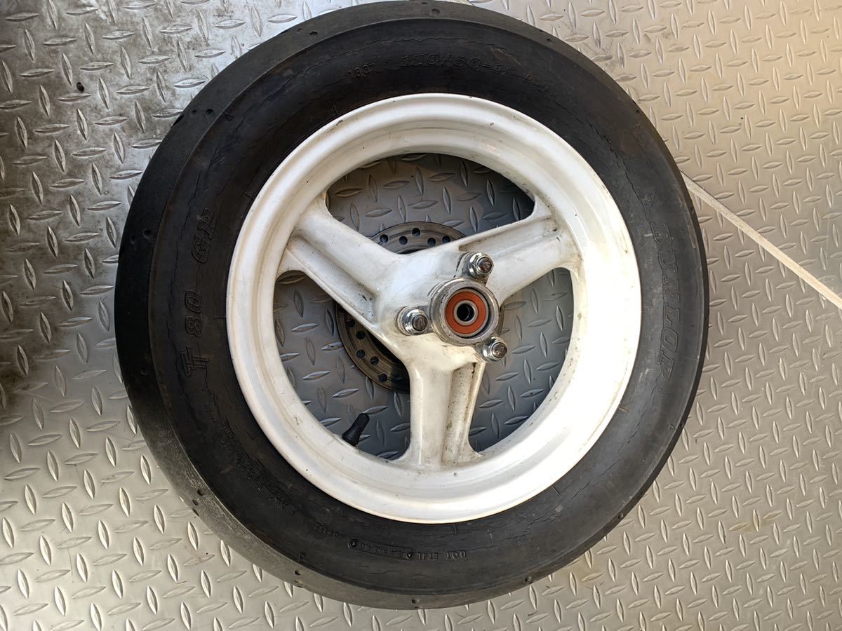 NSR50 リアホイール ベアリング交換済み