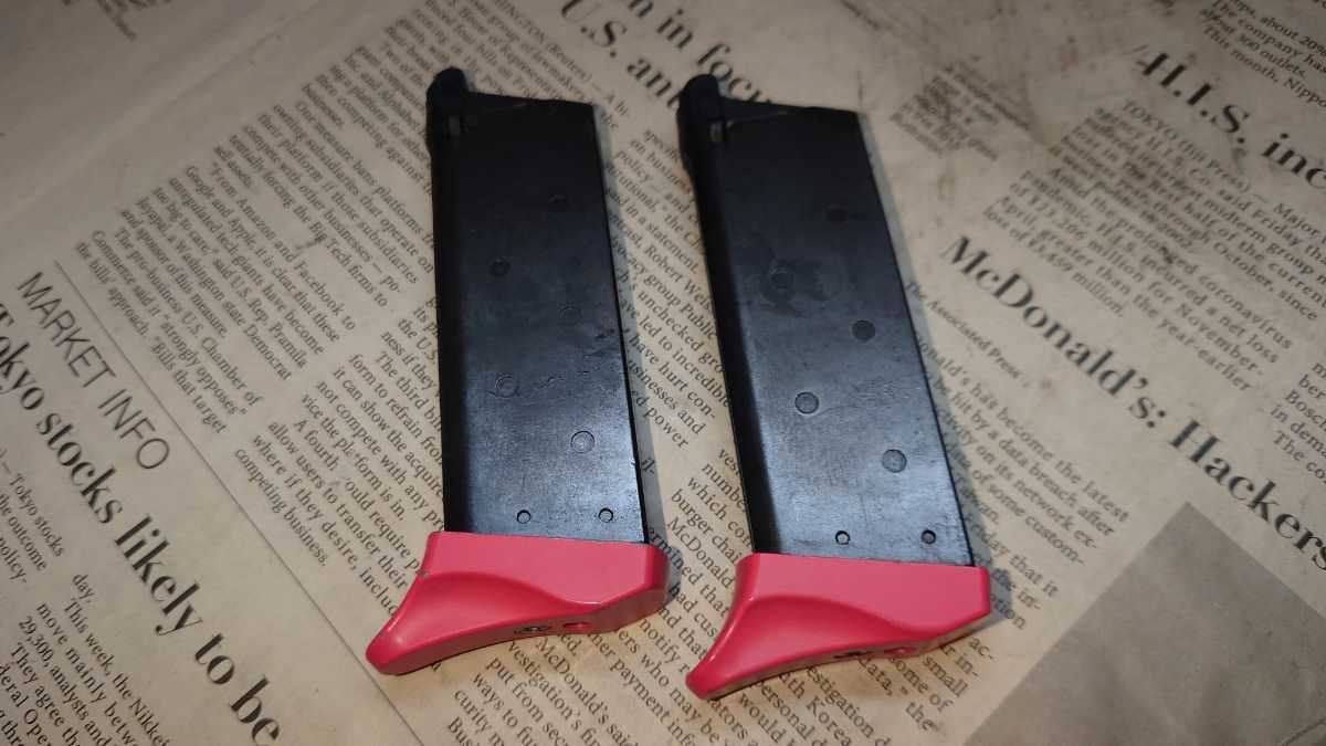 【中古】東京マルイ AM.45 Ver.LLEN Vorpal Bunny (ヴォーパル・バニー) マガジン　２本セット