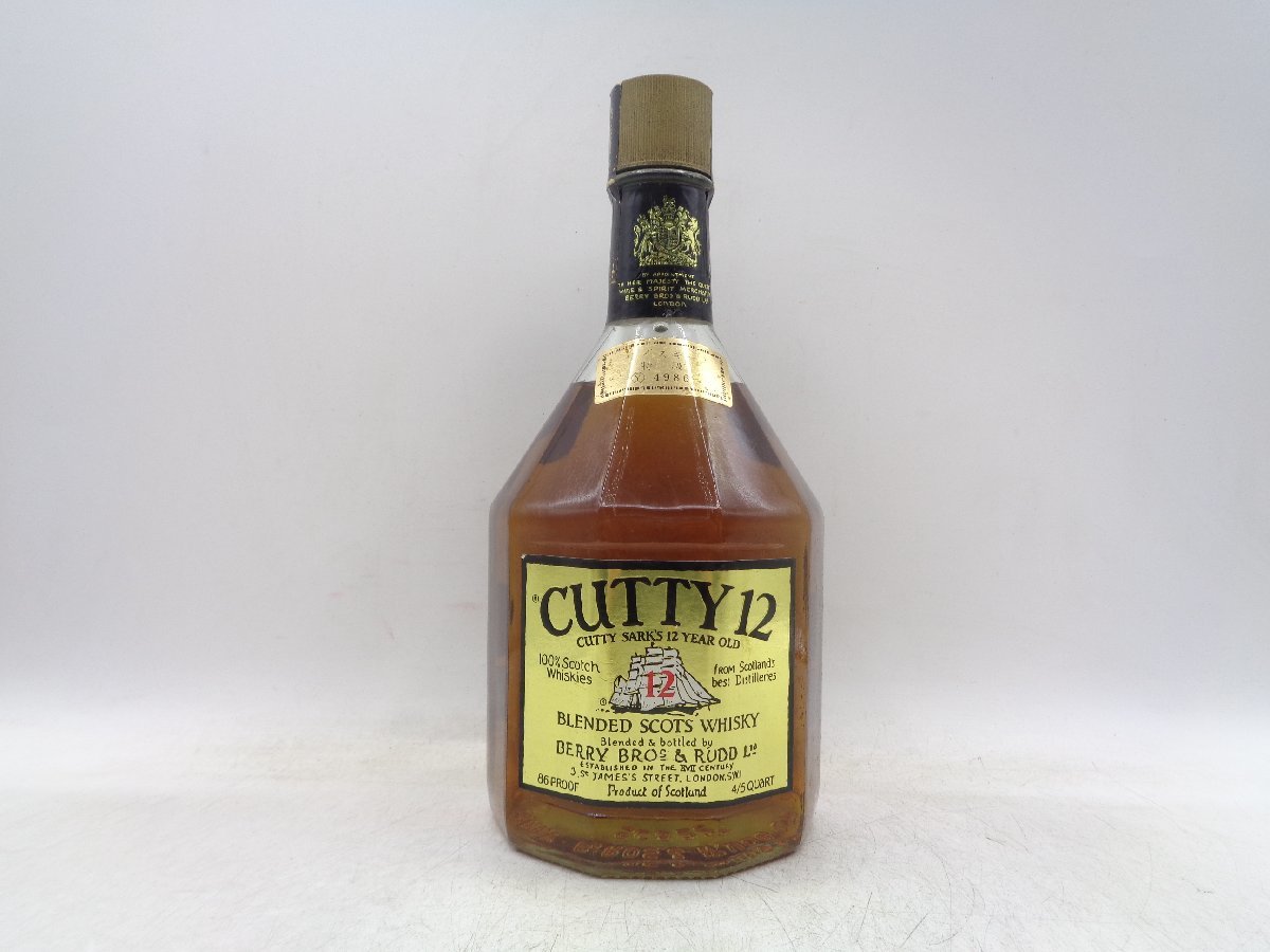 お得，格安 CUTTY 12年 カティ サーク スコッチ ウイスキー 特級