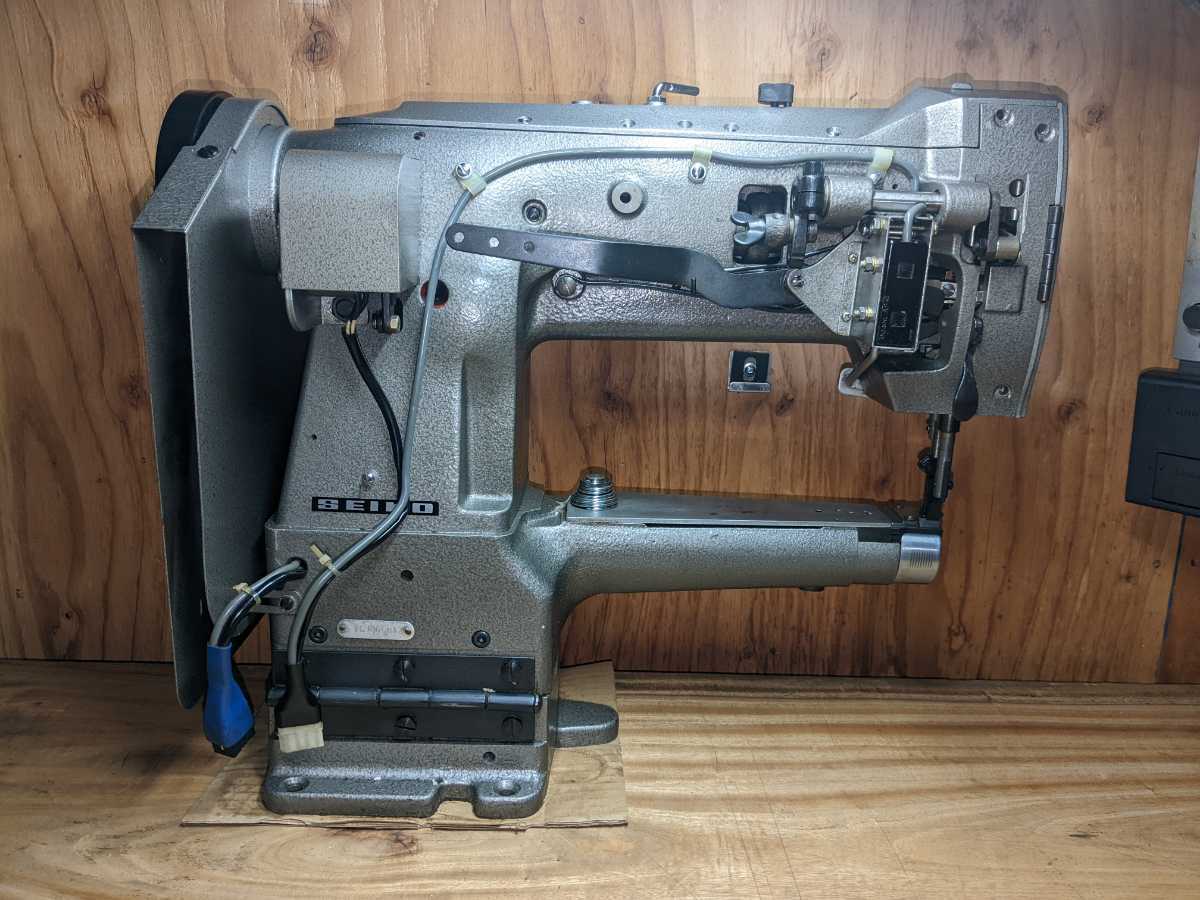 SEIKO lsc 総合送り 工業用ミシン 糸切り タッチバック 現状品 （検索  