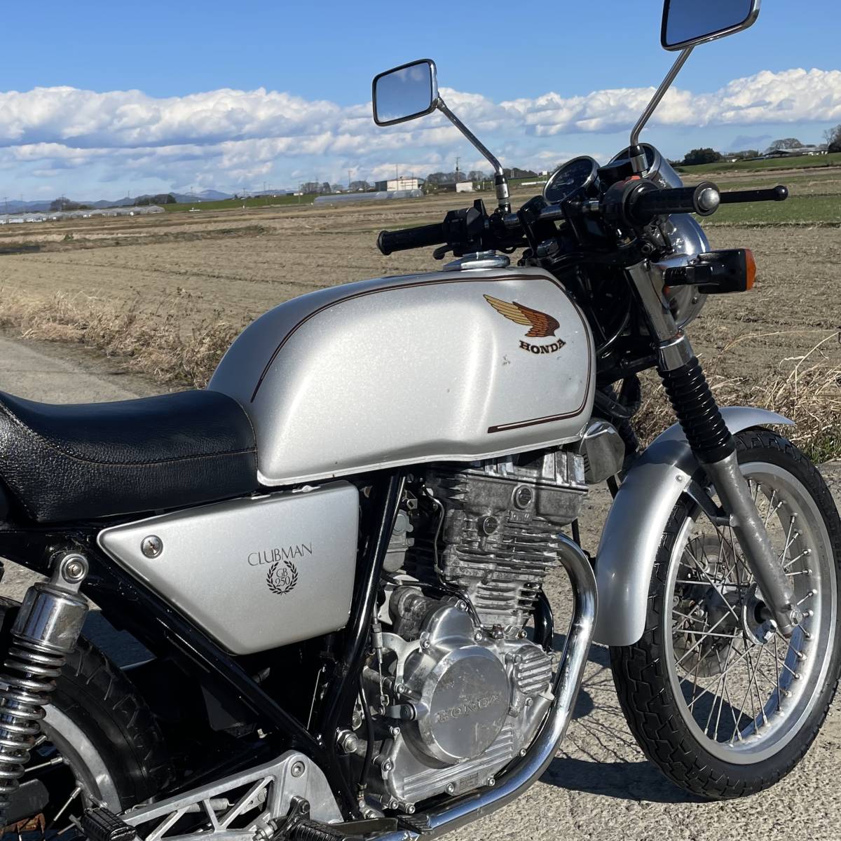 HONDA GB250 クラブマン 初期型ツインマフラー 美中古 ホンダ