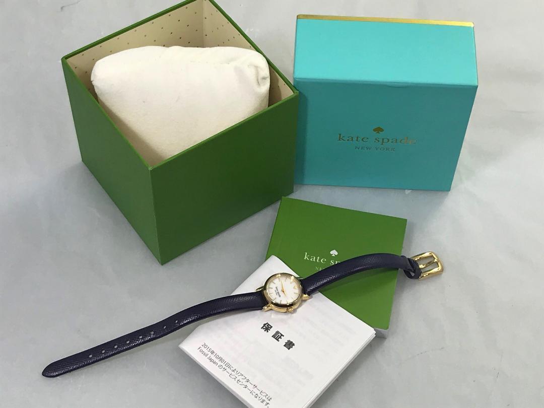ケイトスペード 時計　レディース　シェル文字盤　美品