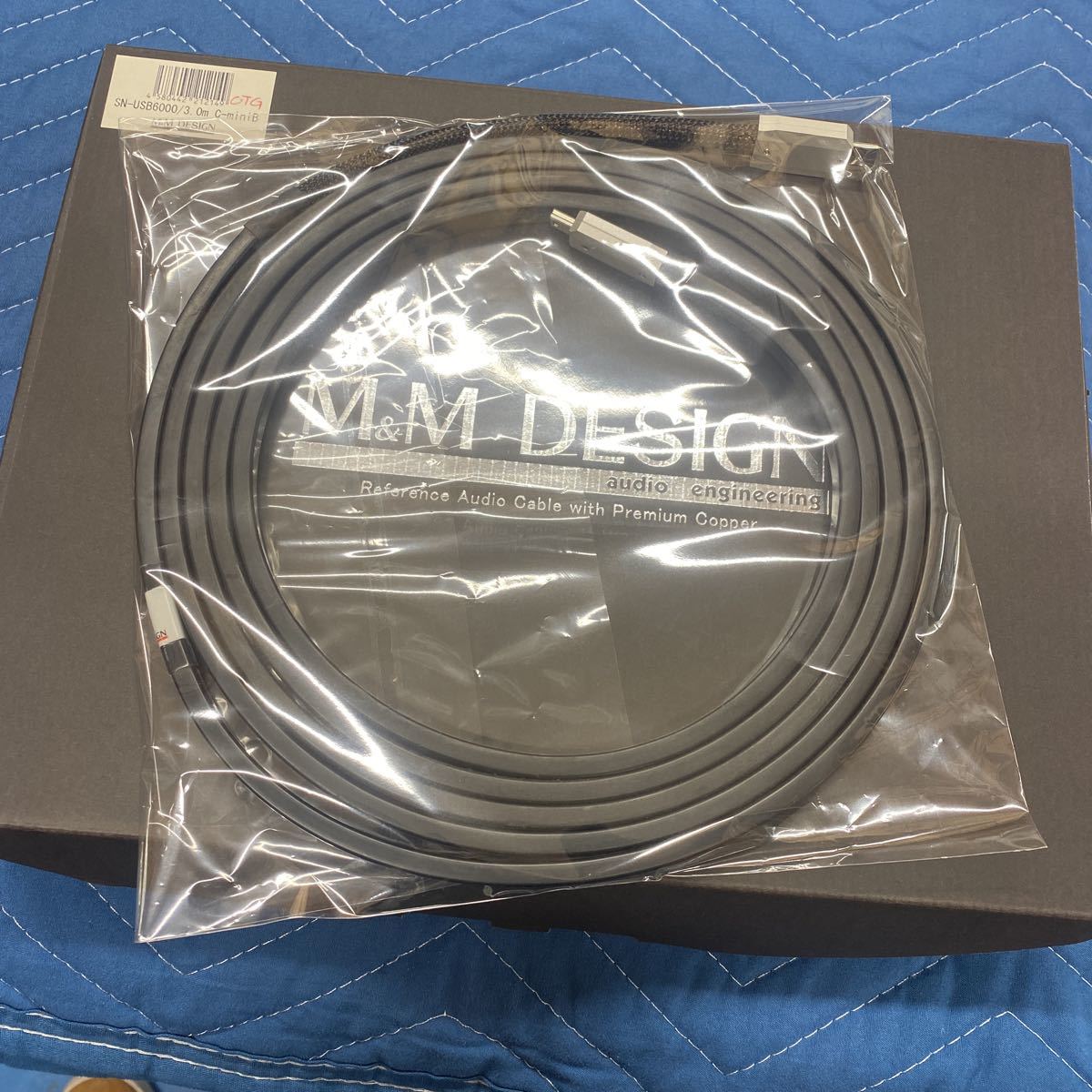 M&M DESIGN SN-USB6000/3m 特注アミアミ加工済み ハイエンドUSB