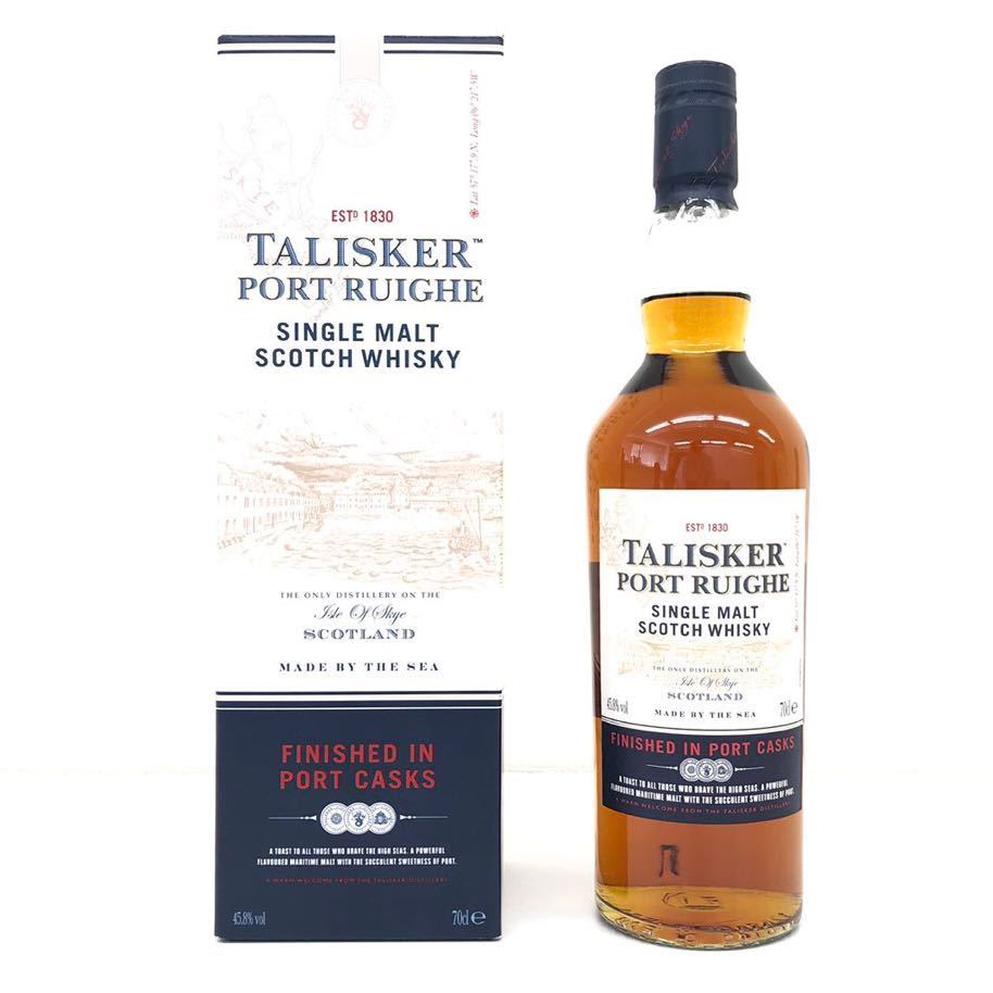 定番人気，品質保証 未開栓 TALISKER タリスカー PORT RUIGHE ポートリー シングルモルト スコッチウイスキー 700ml 45.8% 箱(スコッチ)｜売買されたオークション情報、yahooの商品情報をアーカイブ公開 - オークファン スコッチ