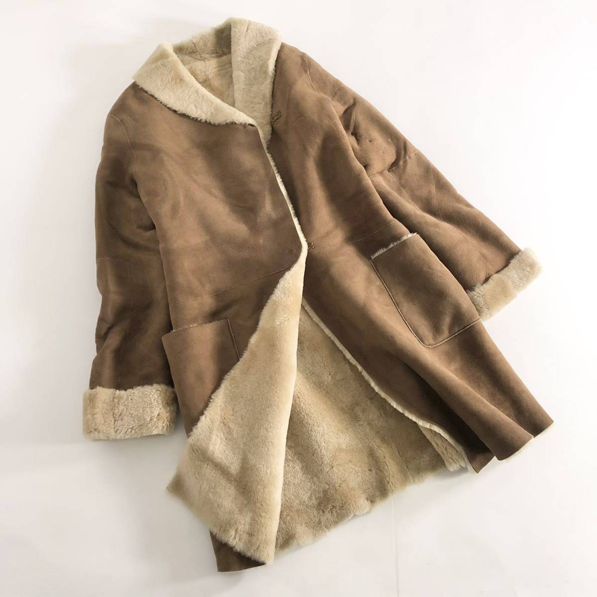 安心価格 【美品】 PLEATS PLEASE【総柄 プリーツ コート】 SIZE:2 