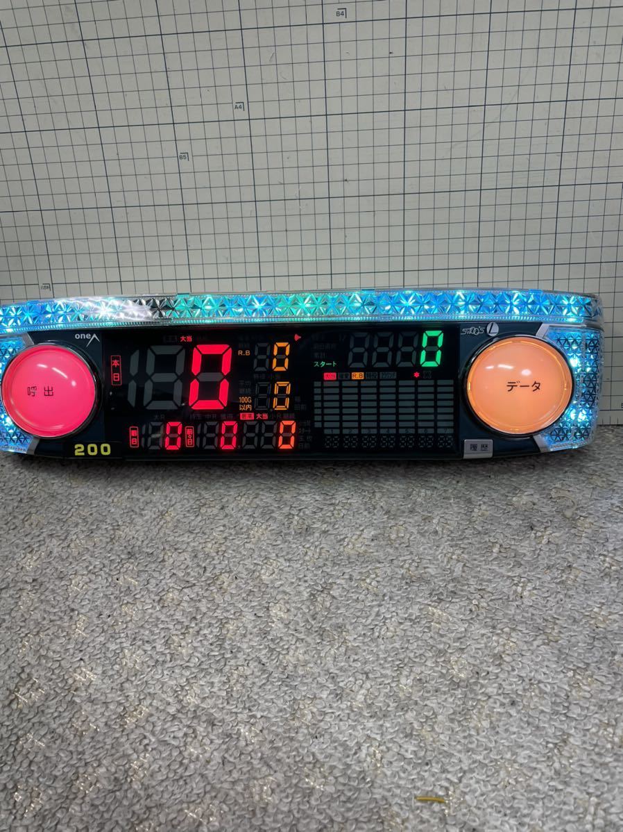 送込みoneＡのデータ、カウンター差枚数表示スウォーズL家庭用電源付き。