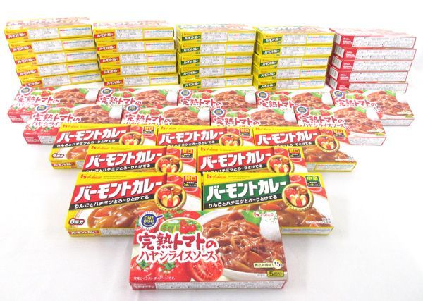 送料300円(税込)■bc688■◎ハウス ルウ(バーモントカレー・ハヤシライスソース) 3種 42点【シンオク】
