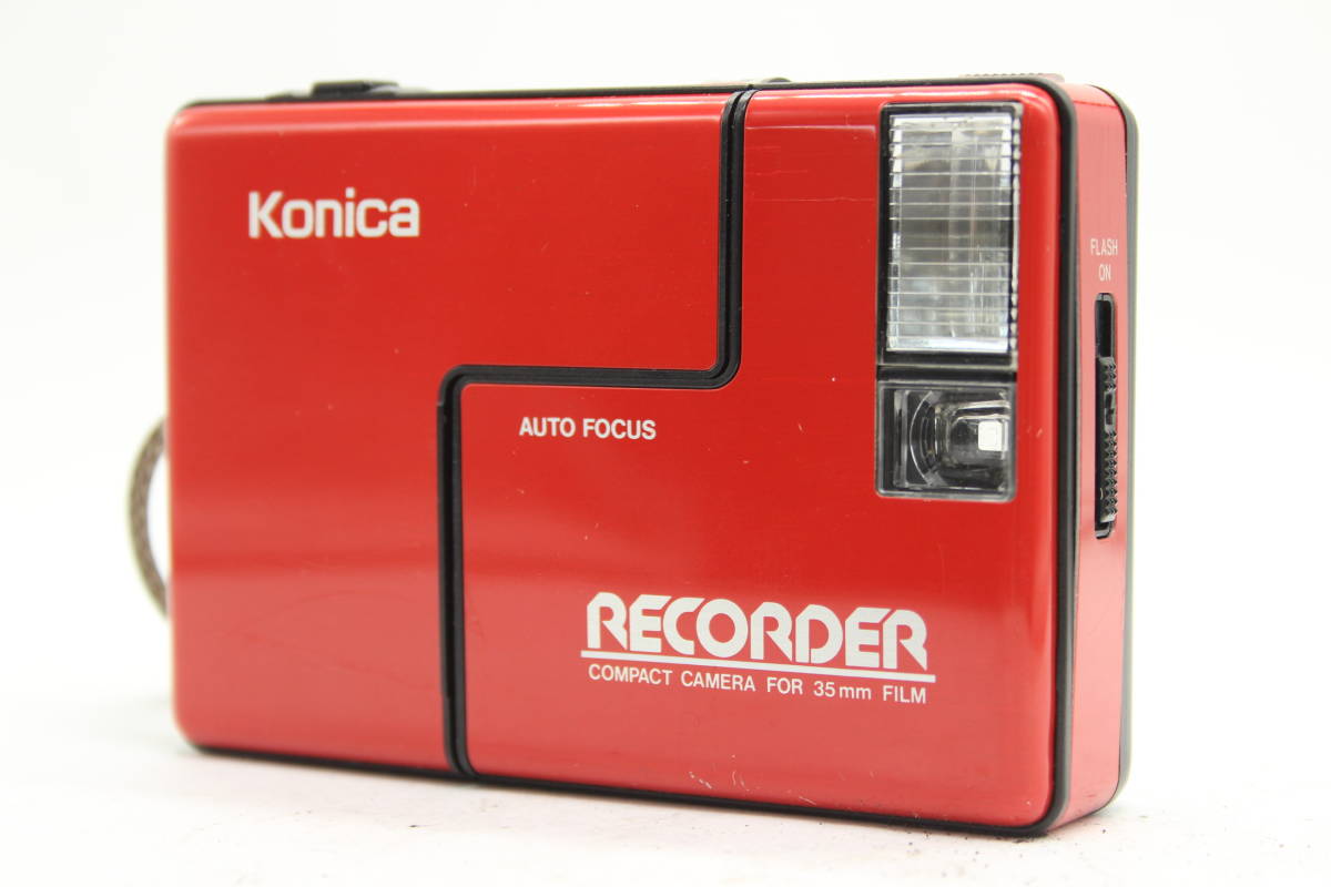 Konica AUTO FOCUS RECORDER フィルムカメラ　ジャンク品 A】コニカ Konica AUTO FOCUS RECORDER COMPACT CAMERA FOR 35mm FILM