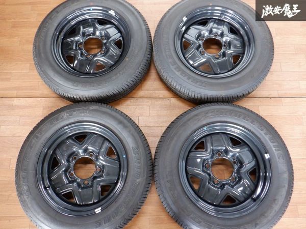 新車外し スズキ純正 JB64 ジムニー 鉄 スチール ホイール 16インチ