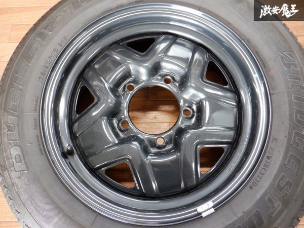 新車外し スズキ純正 JB64 ジムニー 鉄 スチール ホイール 16インチ