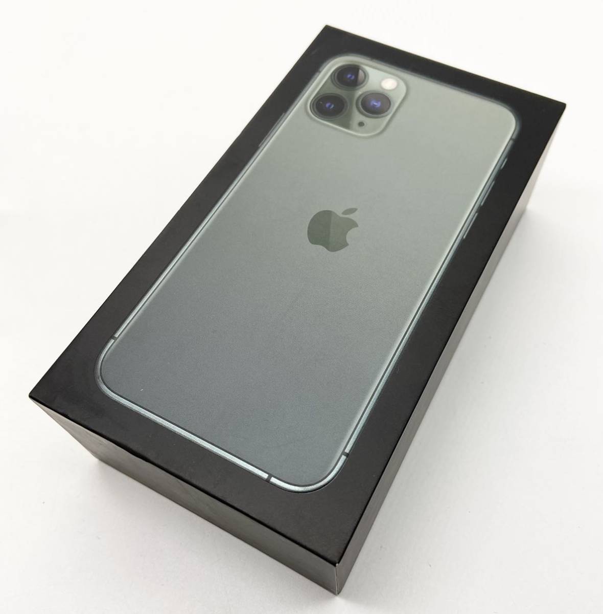 美品☆ iPhone 11 Pro ミッドナイトグリーン 256GB MWCC2J/A au ○ ⑰