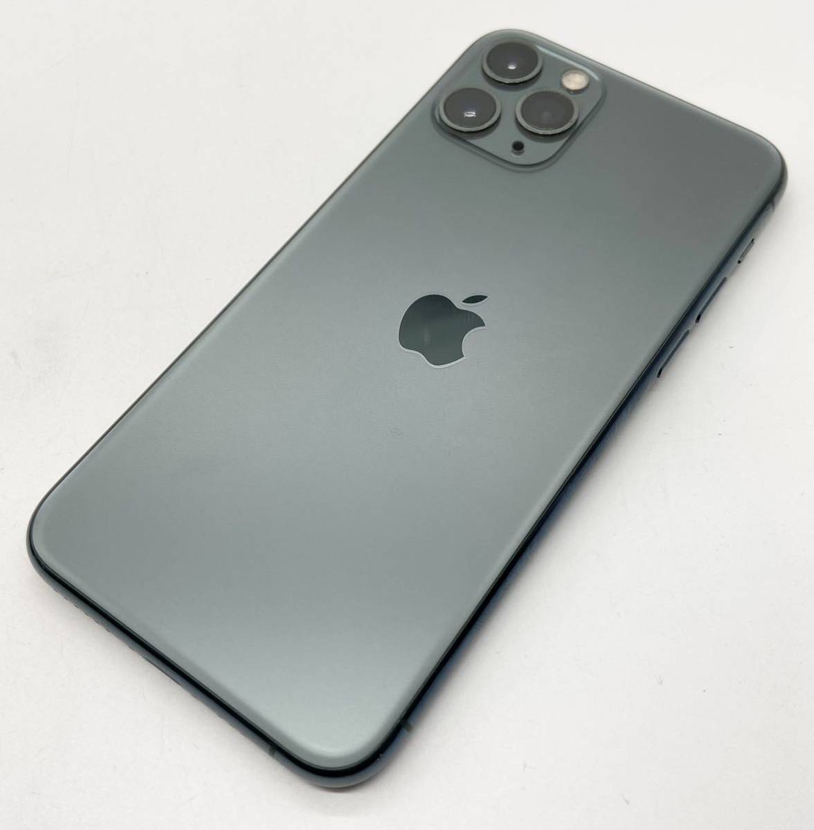 美品☆ iPhone 11 Pro ミッドナイトグリーン 256GB MWCC2J/A au ○ ⑰