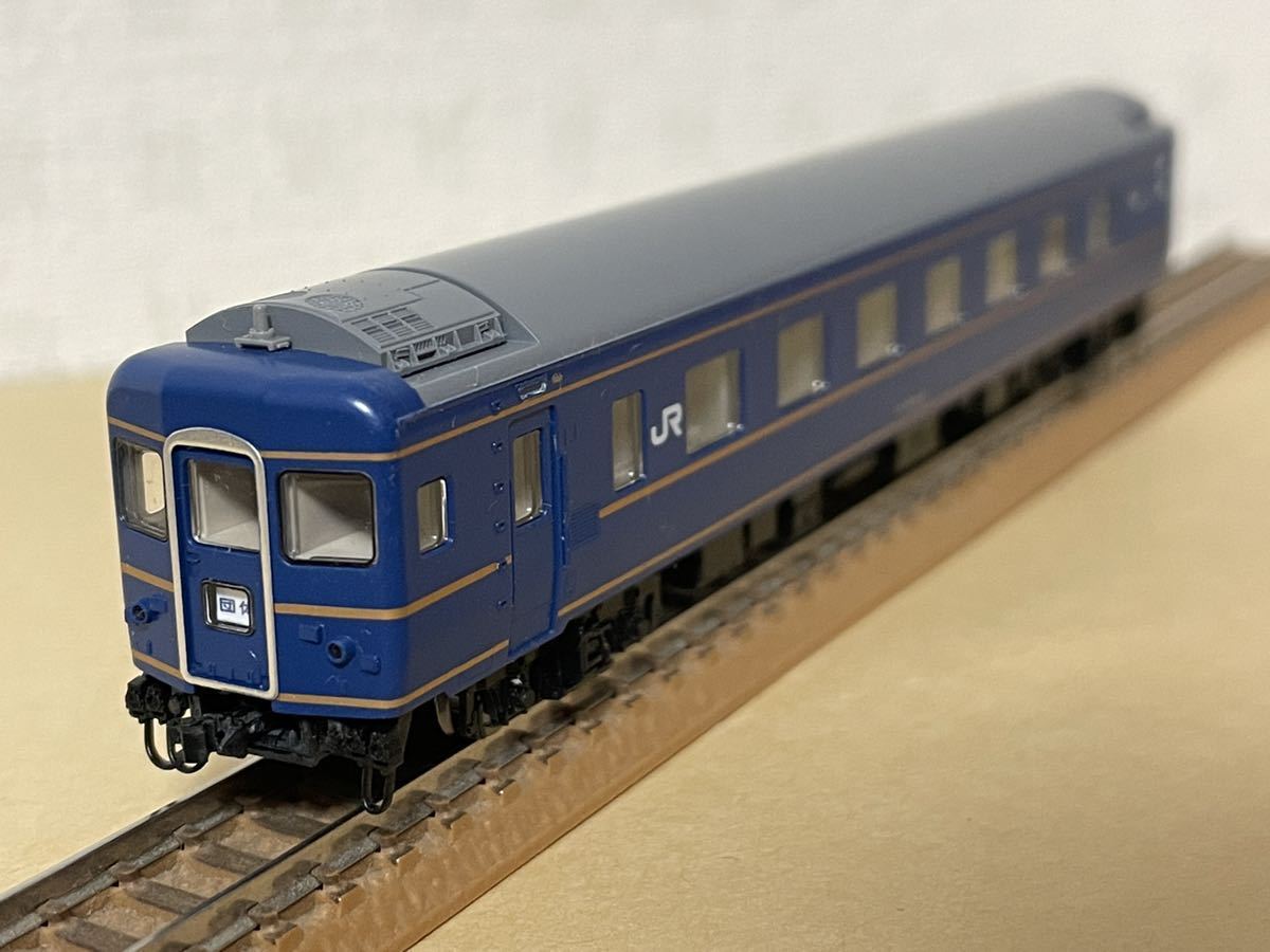 超激得，豊富な オハネフ24-22 仕様 TOMIX 98928 限定品 24系 さよなら あけぼの 11両セット より オハネフ24-10 バラ 加工品 92996のお供にも(客車)｜売買されたオークション情報、yahooの商品情報をアーカイブ公開 - 客車