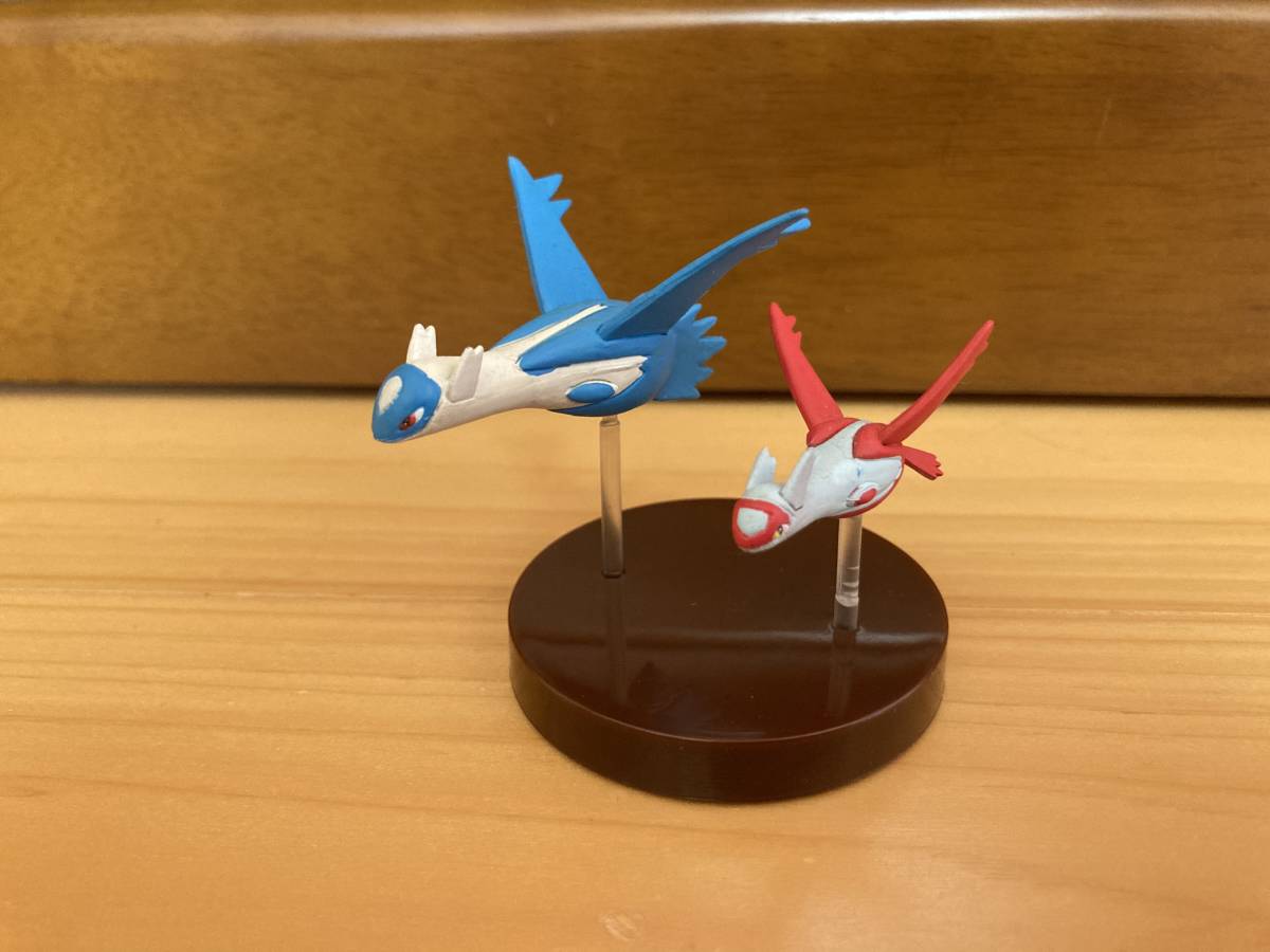 ポケモン 立体ポケモン図鑑 フィギュア ラティアス ラティオス セット 