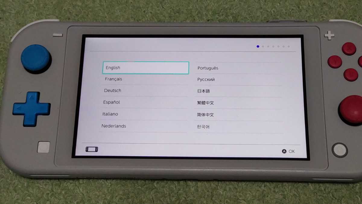ジャンク品 NINTENDO Switch Lite ザシアン・ザマゼンタ 本体のみ