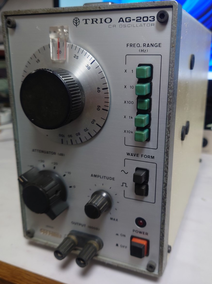 AG-203 CR KENWOOD OSCILLATOR TRIO トリオ 発振器 オシレーター Yahoo