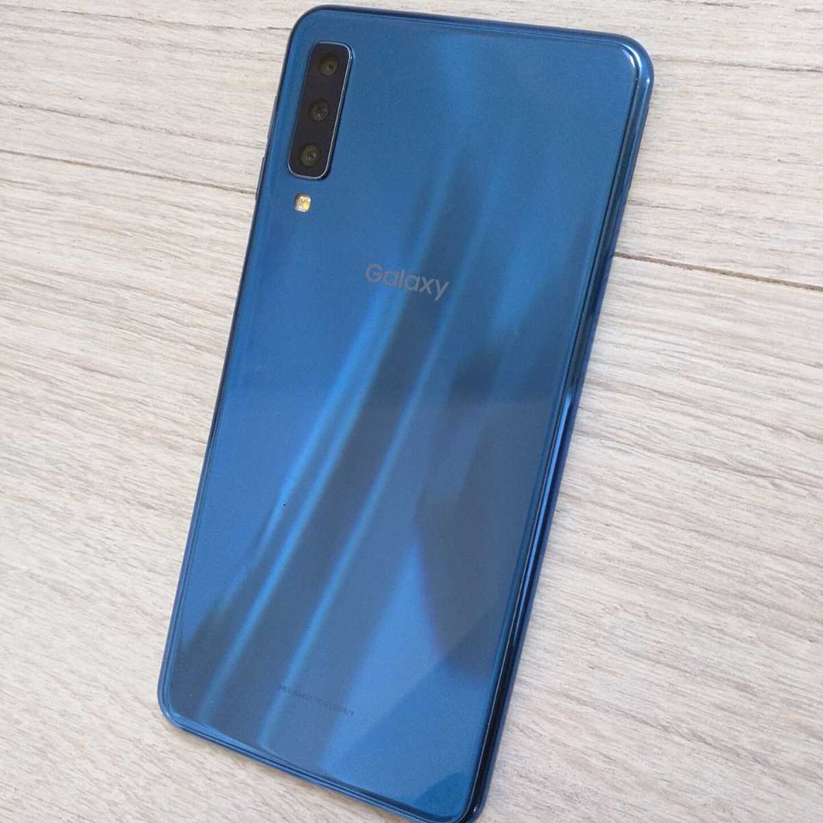 Galaxy A7 (Sumsung galaxy ) ブルー 未使用品 新品未使用]Galaxy