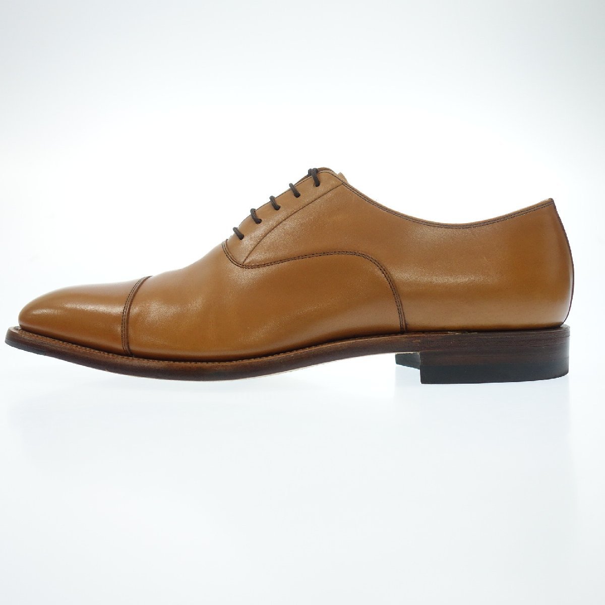 極美品◇スコッチグレイン ストレートチップ 9046 メンズ 26 茶 SCOTCH