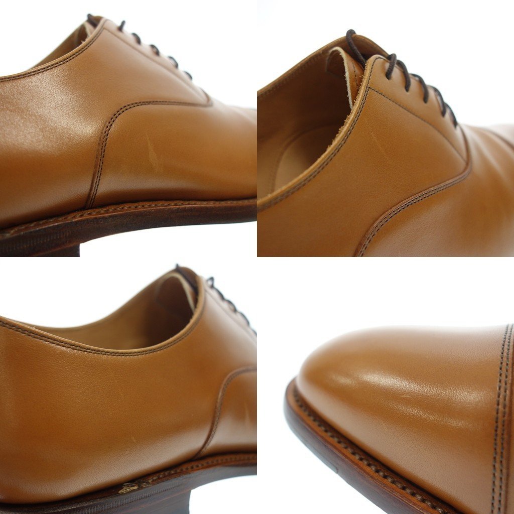 極美品◇スコッチグレイン ストレートチップ 9046 メンズ 26 茶 SCOTCH