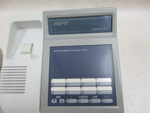 △ ZO2 8978※ 保証有 NET-8Vi 電話機EC ナカヨ Vi 8ボタン標準電話機