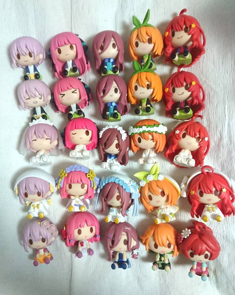 【大得価，新作登場】 五等分の花嫁 一番くじ ちょこのっこフィギュア 一花 二乃 三玖 四葉 五月 全25種セット 現状品(その他)｜売買されたオークション情報、yahooの商品情報をアーカイブ公開 - オークファン その他