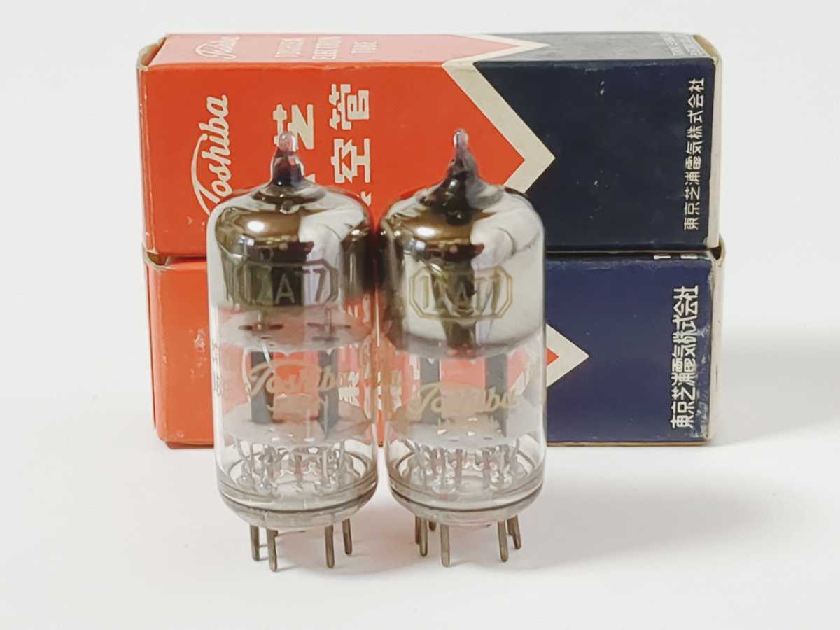 真空管 12AX7 元箱付 新品4本 東芝 【公式通販】