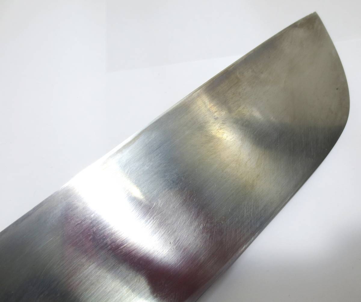 ☆高級 純日本鋼包丁☆佑成（スケナリ）☆鎌型薄刃庖丁☆