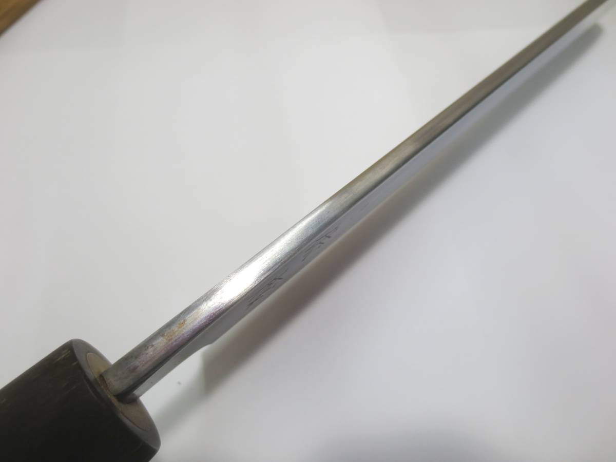 祐成本職用鎌型薄刃包丁日本鋼八寸