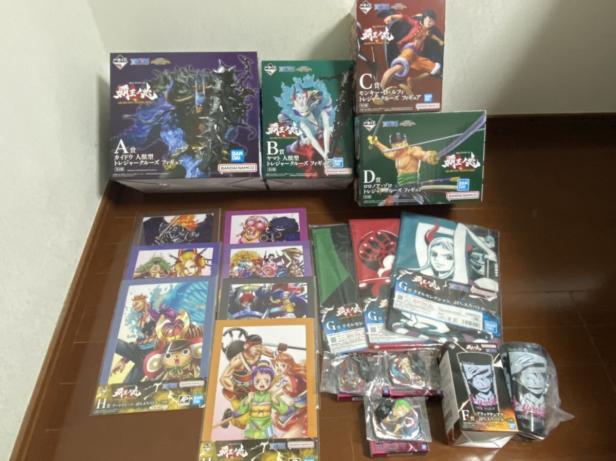 HOT，大人気 一番くじ ワンピース 覇王ノ兆 with ONE PIECE TREASURE CRUISE A賞 B賞 C賞 D賞 F〜I賞数点 開封済有 付き(ONE PIECE)｜売買されたオークション情報、yahooの商品情報をアーカイブ公開 - オークファン その他