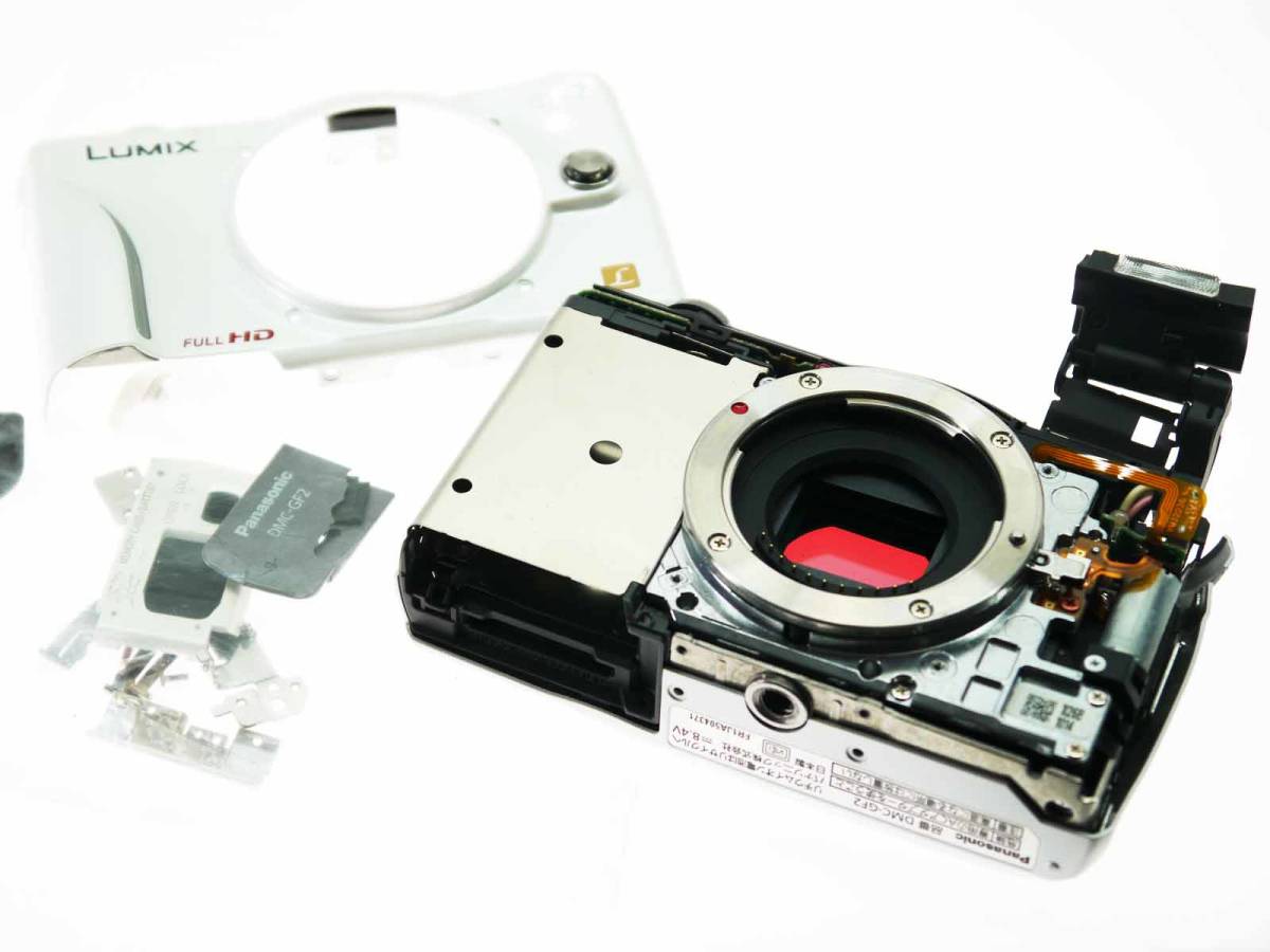 LUMIX デジタルカメラホワイト ジャンク品 KU2993 Panasonic DMC-ZX1