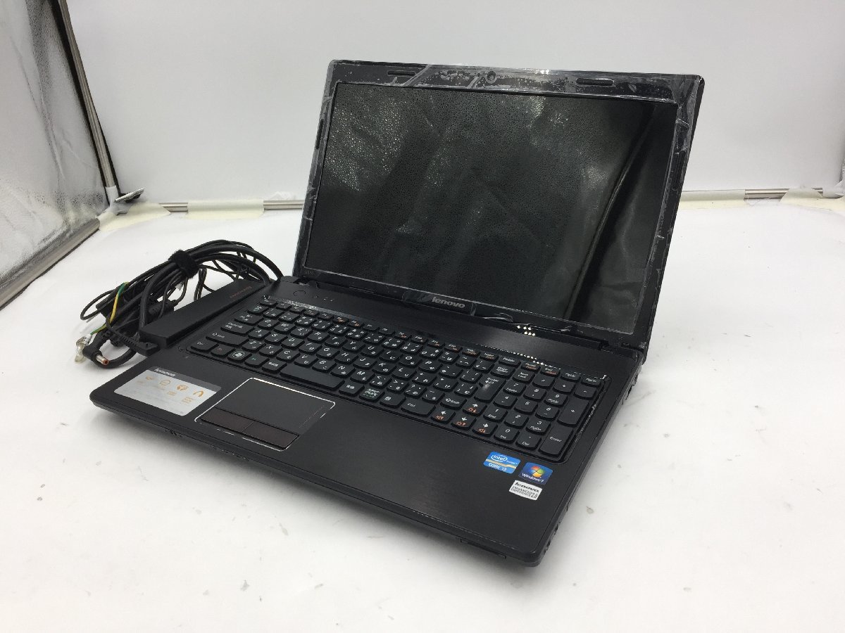 ♪▲【Lenovo レノボ】ノートPC/Core i3 2330M(第2世代)/HDD 320GB G570/4334 Blanccoにて消去済み 1229 N 22