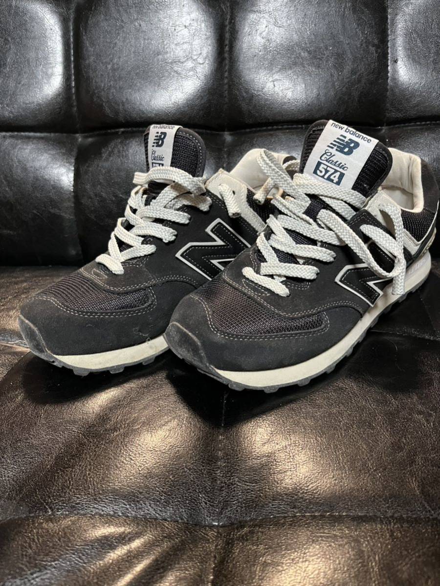 ニューバランス　574 ブラック
