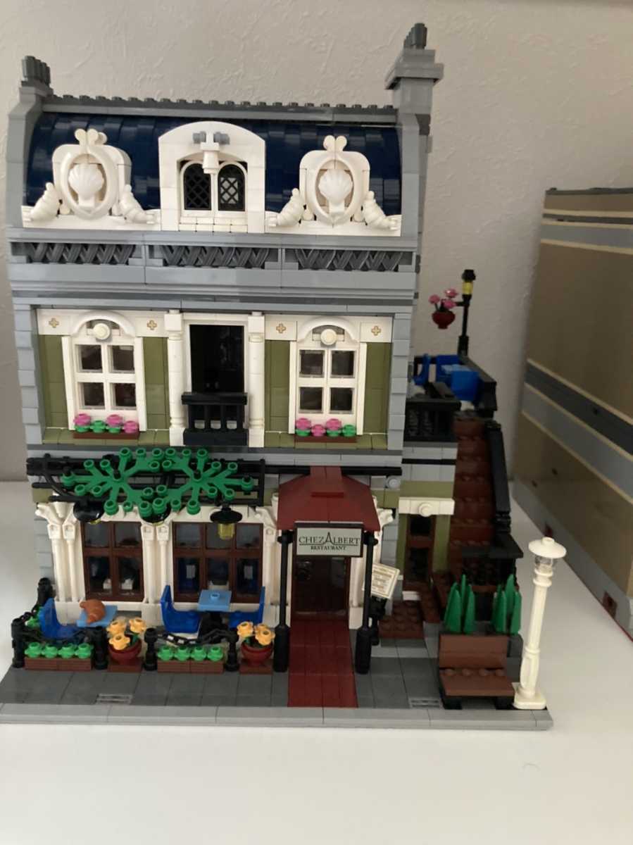 LEGO レゴ クリエイター 10243 Creator Parisian Restaurant 組立済