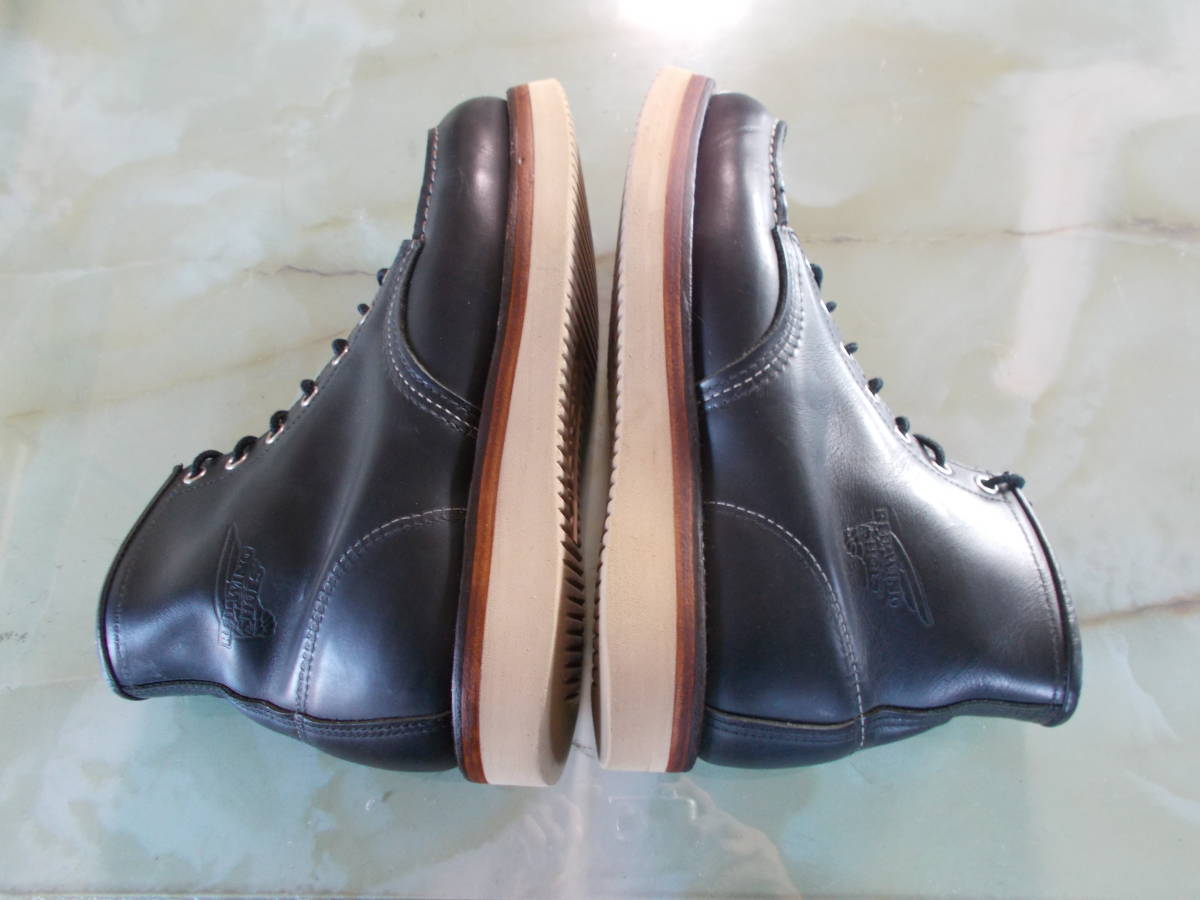 Red Wing レッドウィング 8179 8 1/2 E モック 黒 ソールカスタム