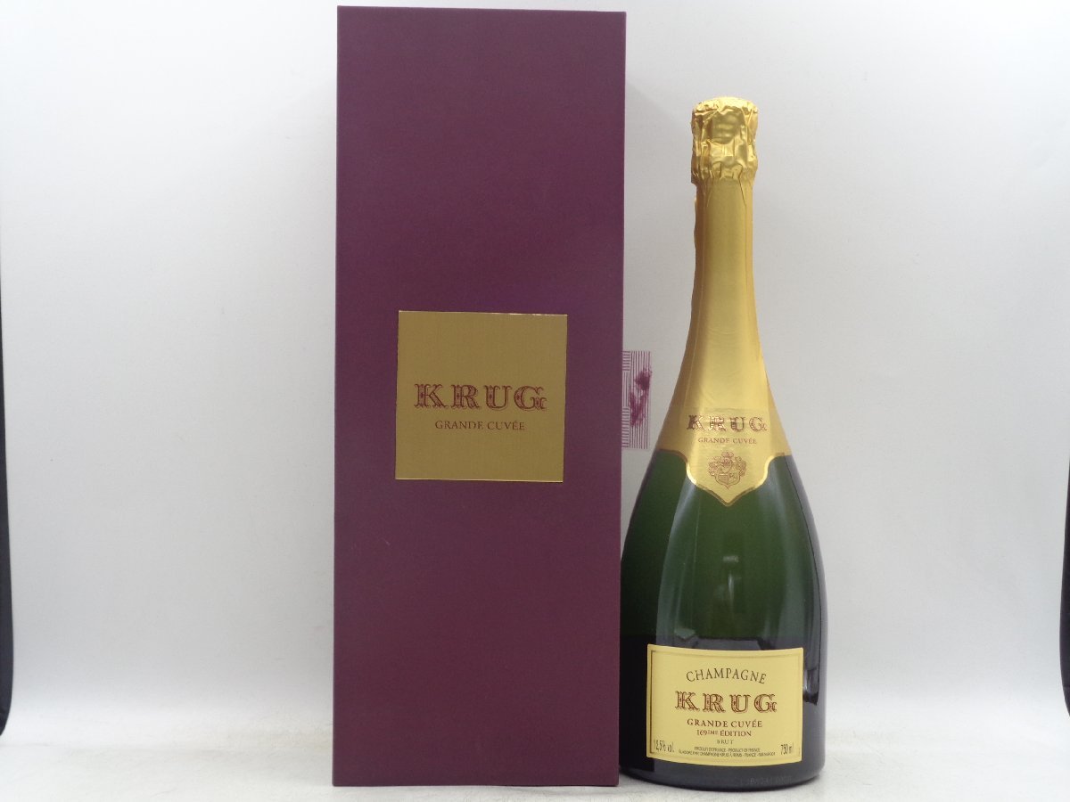KRUG GRAND CUVEE クリュッグ グラン キュベ シャンパン 箱入 未開封