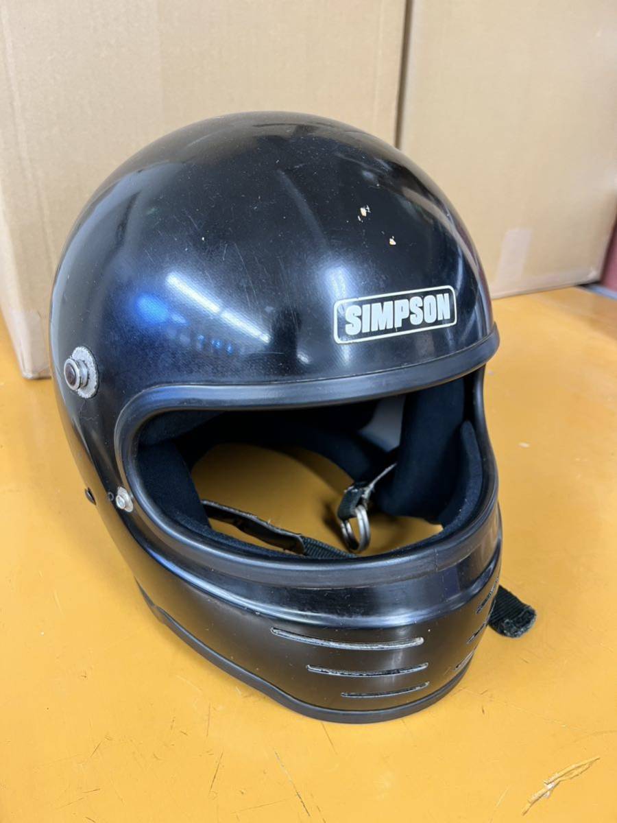 J*m様 SIMPSON シンプソン　M61 リペア済み SIMPSON M61 M62 - シルバー 内装 希少 当時物 Simpson M61 M62 内装