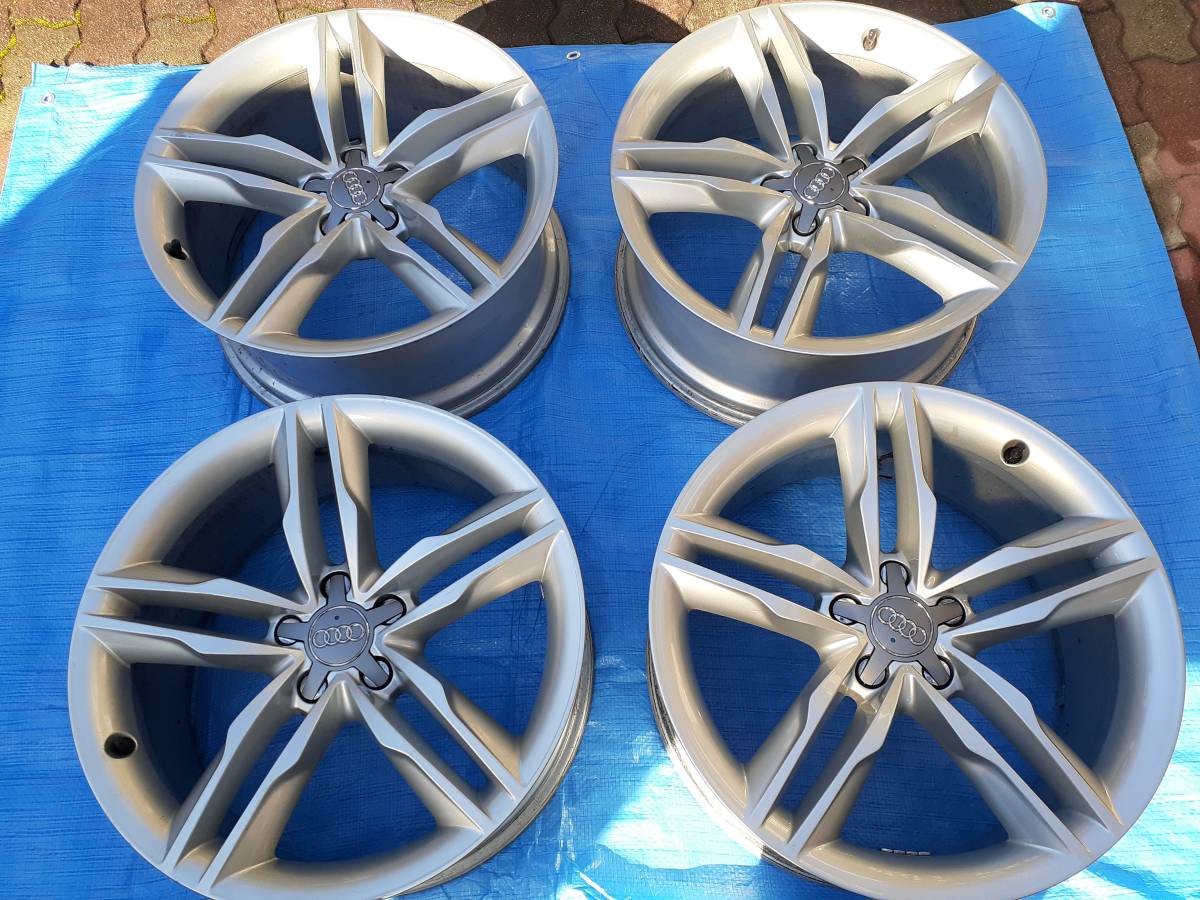 アウディS5 (8T) 純正ホイール 4本 19-8.5J +32 PCD:112(5穴)｜売買  