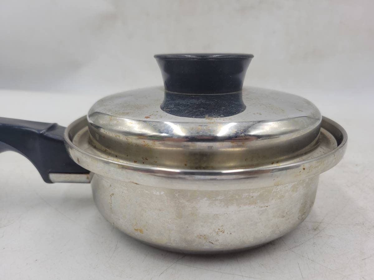 INKOR/インコア 片手鍋 約18㎝ STAINLESS STEEL ステンレス COOKWARE