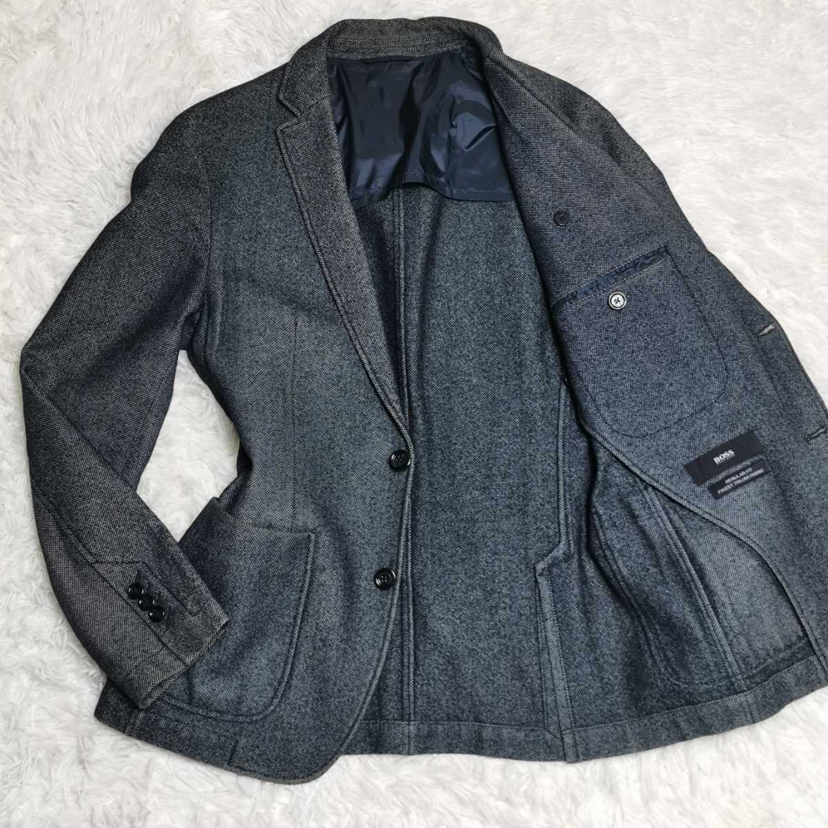 ヒューゴボス【魅惑の逸品】HUGO BOSS REGULAR FIT テーラード 